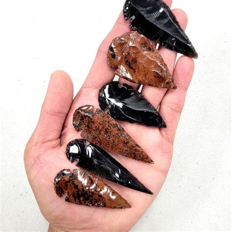 Obsidian Arrowheads - Etsy