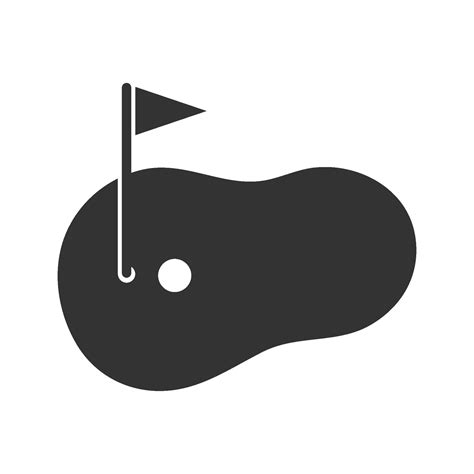 golf course icon vector 34345072 Vector Art at Vecteezy