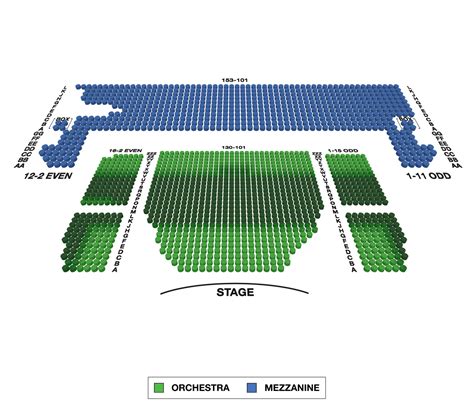 Minskoff Theatre Large Broadway Seating Charts