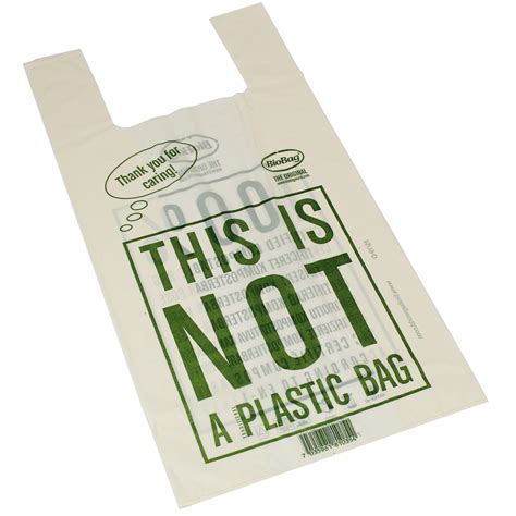 Compostable Carrier Bag Large 35 x 58cm - Kampac