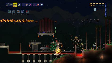 The Frost Moon Rises in Terraria