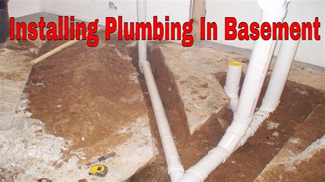 Basement Plumbing Drainage Systems - Openbasement