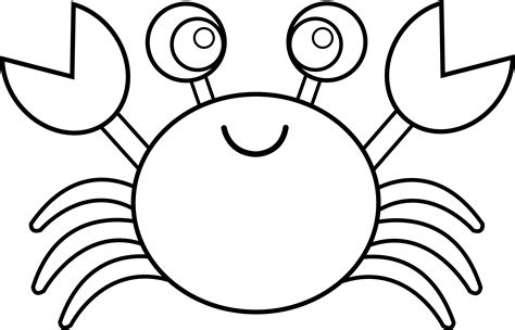 Crab Clipart Black And White | Clipart Panda - Free Clipart Images - Cliparts.co