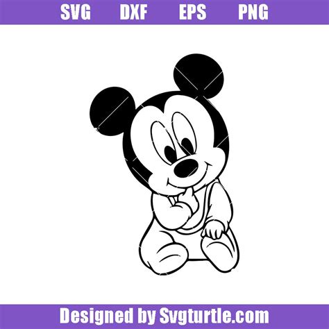 Baby Mickey Disney Svg, Baby Mickey Mouse Svg, Mickey Svg ...