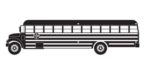 Bus Silhouette Vector at GetDrawings | Free download