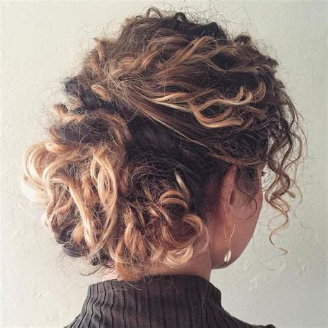 25 + Curly Updo Hairstyles - Flaunt Your Curls and Create a New Style