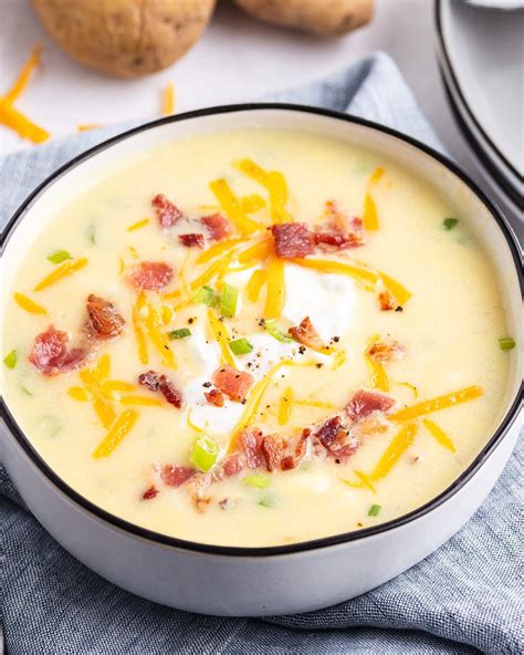 Cheesy Baked Potato Soup – Like Mother, Like Daughter