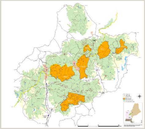 White Mountains Trail Map Pdf - Middle East Map