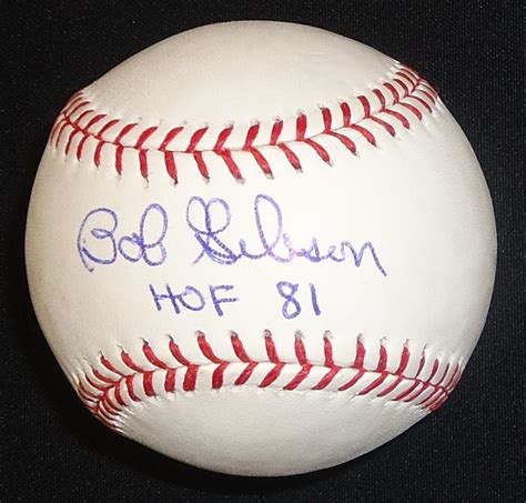 Bob Gibson Signed Baseball, Autographed MLB Baseballs