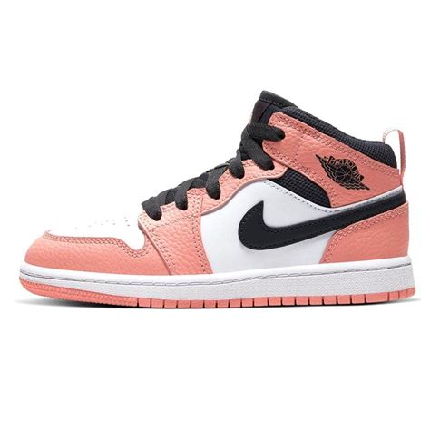 Air Jordan 1 Mid Children's 'Pink Quartz' (PS) – Kick Game