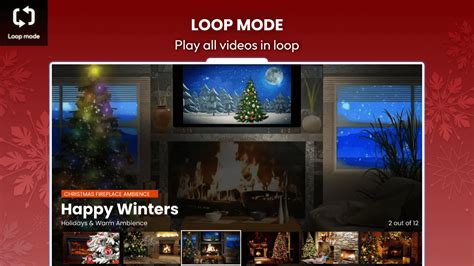 Christmas Fireplace Ambience Collection Free - Xmas Holiday Ambience Videos | TV App | Roku ...