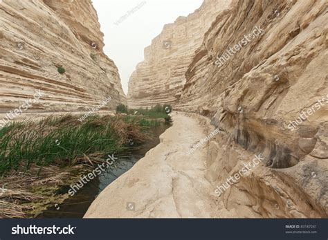 Ein Avdat Canyon During A Dust Storm (Khamsin) - Israel Stock Photo 83187241 : Shutterstock