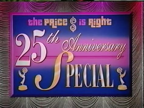 The Price is Right 25th Anniversary Special | The Price Is Right Wiki ...