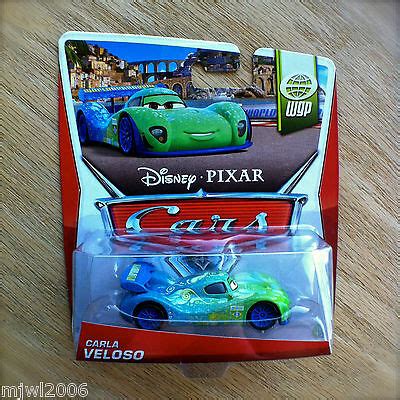 Disney PIXAR Cars CARLA VELOSO 2014 WGP diecast 12/15 Brazil World ...