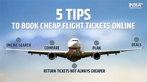 5 Tips How to Book Cheapest Flight Ticket cheap flights – India TV