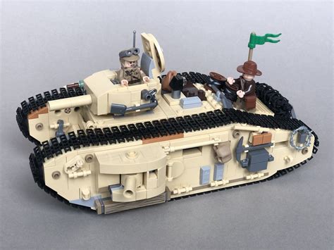 Lego Indiana Jones and the Last Crusade Tank (motorized) | Lego indiana ...