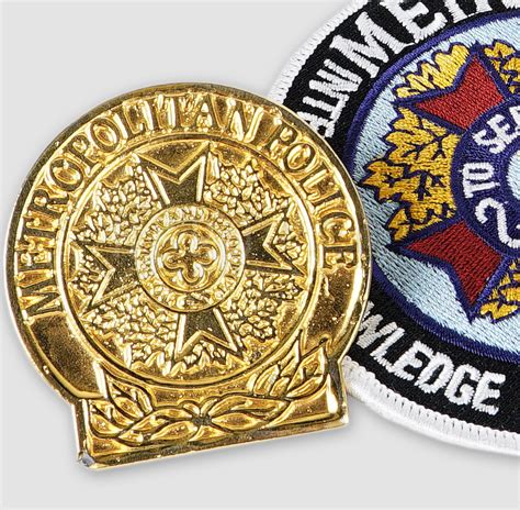 Police Academy - Metropolitan Police Patch & Badge - HeroProp.com