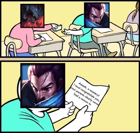 I see your aksan and aatrox voice lines, and i triple down with an aatrox voiceline. : r ...