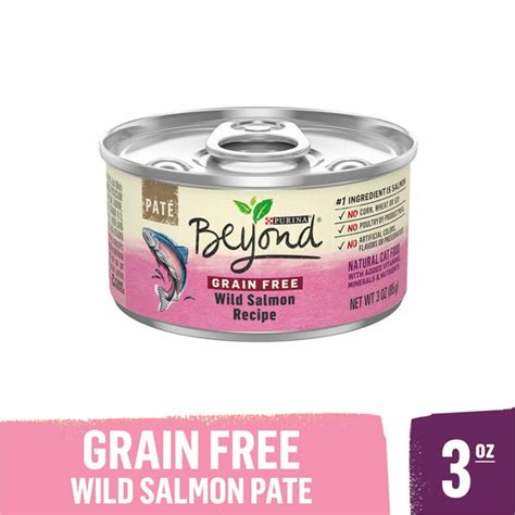 Purina Beyond Grain Free, Natural Pate Wet Cat Food, Grain Free Wild ...