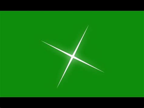 Sparkle Glimmer Shine Effect - Green Screen Overlay Footage - YouTube