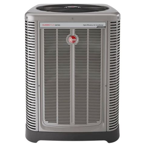 5 Ton Rheem 17 SEER R410A Two-Stage Air Conditioner Condenser (Classic ...