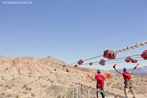 Ziplining in Vegas - Flightlinez Bootleg Canyon Zipline