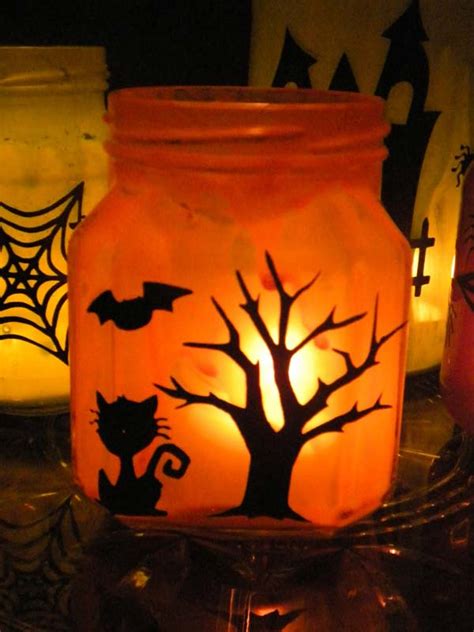 30 Mason Jars Halloween Decorations Ideas - Decoration Love