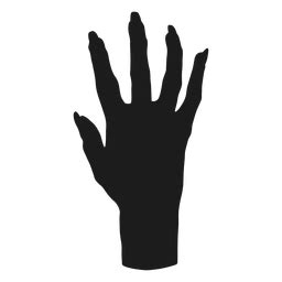 Zombie Hand Silhouette PNG & SVG Design For T-Shirts