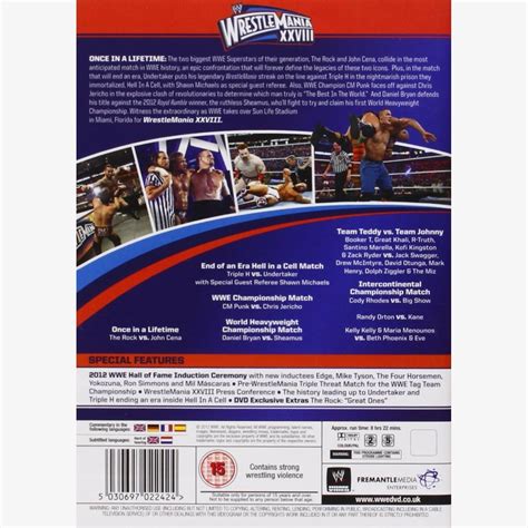 WWE WrestleMania 28 DVD – wrestlingshop.com