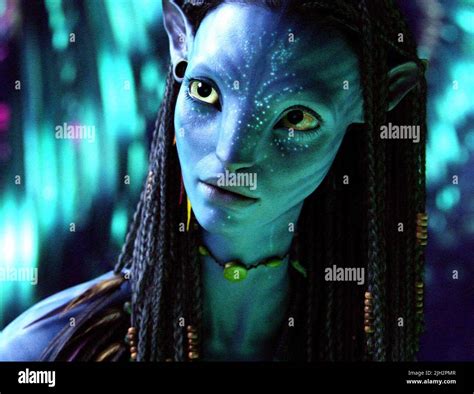 ZOE SALDANA, AVATAR, 2009 Stock Photo - Alamy