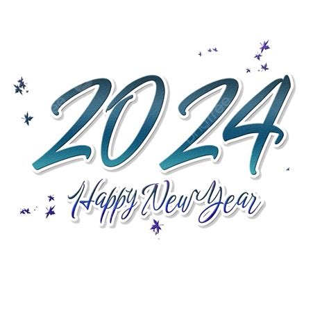 Happy New Year 2024, Happy, New Year 2024, Banner PNG Transparent ...