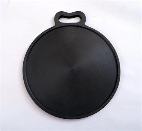 Cast Iron Dosa Tawa - 11 Inches - Flat Bottom - Heavy | Tredy Foods