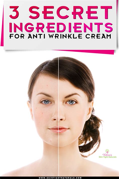 The Best Anti Wrinkle Cream With 3 Secret Ingredients - SkinTightNaturals