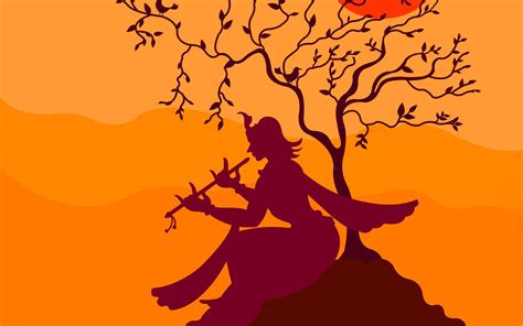 Hình nền Krishna cầm sáo - Top Những Hình Ảnh Đẹp