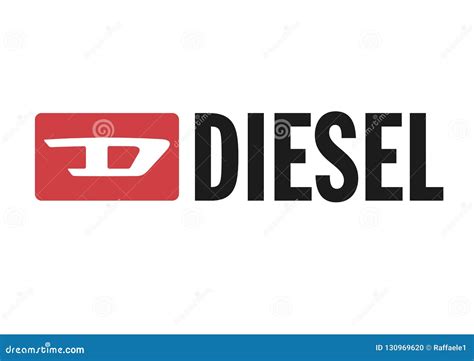 Diesel Logo editorial image. Illustration of vector - 130969620