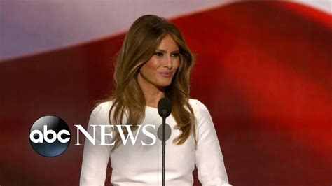 Melania Trump Speech at the Republican Convention - YouTube