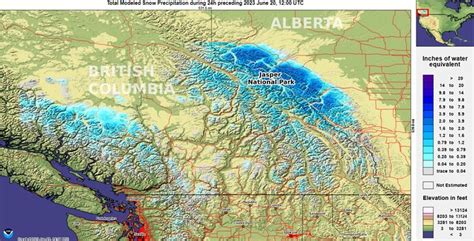 Rare summer snow in Canada’s west won’t pause heat and fire threat long ...