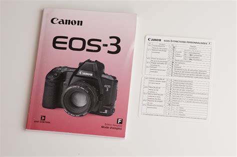 Instrukcja obsługi Canon EOS 3 | Warszawa | Ogłoszenie na Allegro Lokalnie