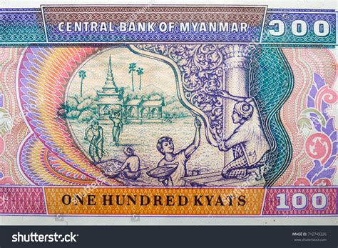 Burmese Kyat Myanmar Money Bank Note Stock Photo 712749226 | Shutterstock