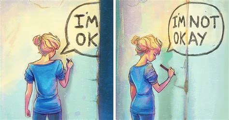 20 Powerful Illustrations That Show What It's Like To Deal With Depression
