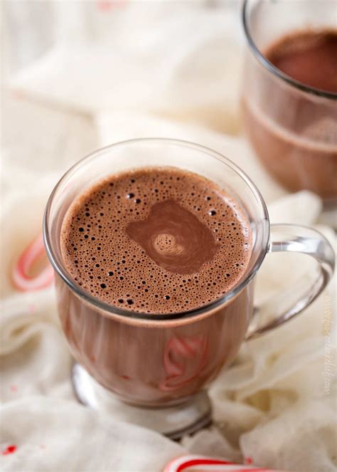 Creamy Mexican Hot Chocolate - The Chunky Chef