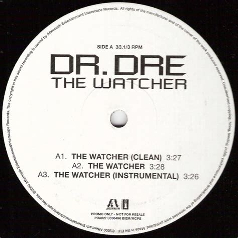 Dr. Dre - The Watcher (2000, Vinyl) | Discogs