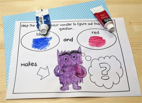 'Color Monster' Printables - NBpreKactivities