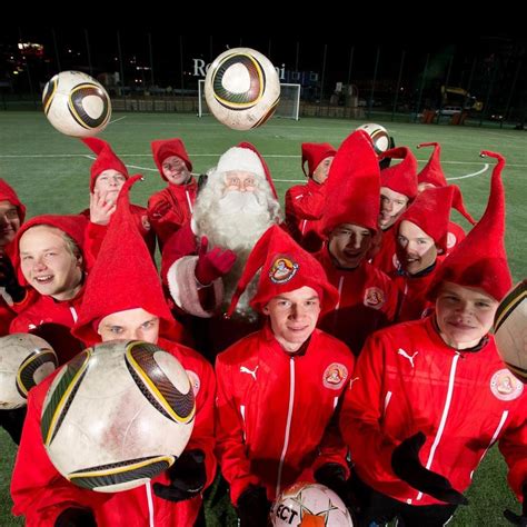 Meet The Only Christmas Team In The World: FC Santa Claus