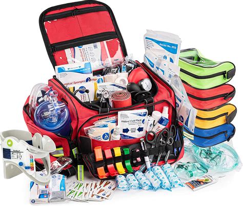 Scherber First Responder Bag | Fully-Stocked Professional Advanced EMT