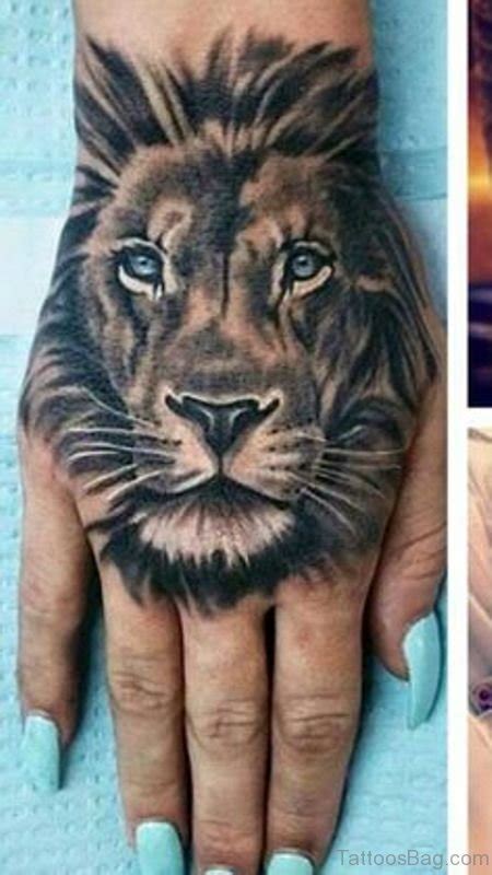 38 Elegant Lion Tattoos On Hand - Tattoo Designs – TattoosBag.com