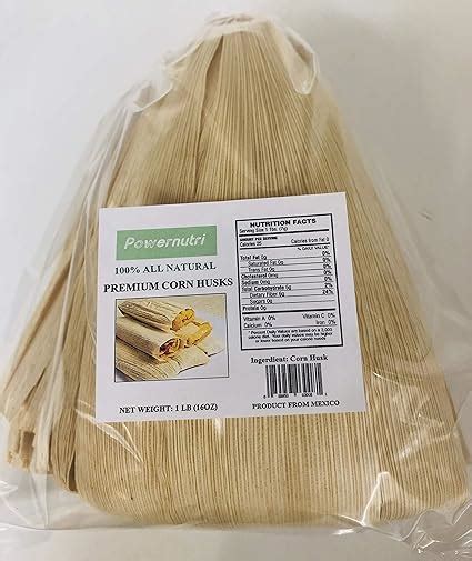 Amazon.com : 1 LB (16OZ) Corn Husks for Tamales Wrappers,Super Fresh ...