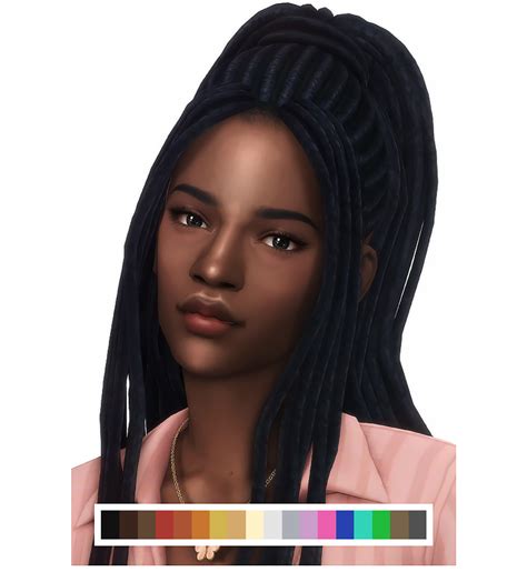 Sims 4 Mods Clothes, Sims 4 Clothing, Sims Mods, Locs Hairstyles ...
