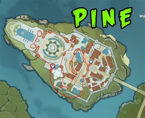 My Pine wood route : r/Genshin_Impact