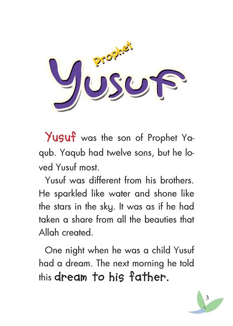 Islamic Nation Story Of Prophet Yaqub And Prophet Yusuf, 43% OFF